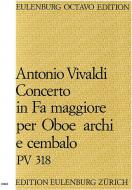 Concerto in F major for Oboe, Strings and Basso Continuo 