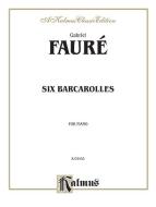 Six Barcarolles Download