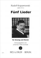 4 Lieder für Gesang und Klavier 
