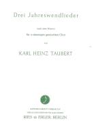 Drei Jahreswendlieder nach alten Weisen 
