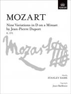Nine Variations In D On A Minuet By Jean-Pierre Duport 