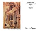 Organ Partita, op. 8, No. 1 'Nun komm, der Heiden Heiland' 