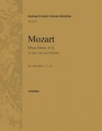 Missa brevis in G-Dur KV 140 