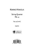 String Quartet No. 4 op. 95 
