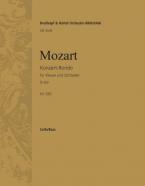 Konzert-Rondo D-Dur KV 382 für Klavier und Orchester 