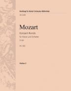 Konzert-Rondo D-Dur KV 382 für Klavier und Orchester 