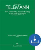 Ah, how weary, ah, how fleeting TVWV 1:38 Download