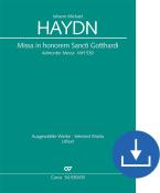 Missa in honorem Sancti Gotthardi MH 530 Download