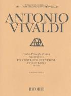 Vestro Principi Divino Motet RV633 Score Critical Edition 
