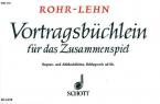 Vortragsbüchlein für das Zusammenspiel 
