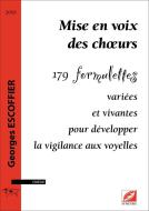 Mise en voix des chœurs 