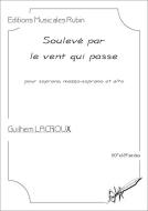 Soulevé par le vent qui passe, sur des paroles de Guilhem Lacroux 