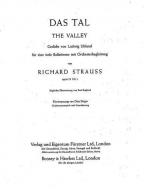 The Valley Op. 51/1 