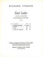 Five Songs to Poems by Ludwig Uhland Op. 47/2 