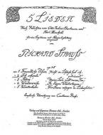 Five Songs to Poems by Otto Julius Bierbaum und Karl Henckell Op. 48/2 