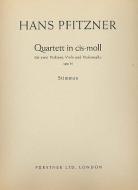 String quartet C sharp Minor op. 36 