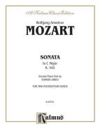 Sonata in C Major, K. 545 Standard