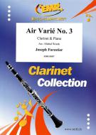 Air Varié No. 3 Standard