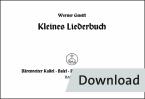 Kleines Liederbuch 