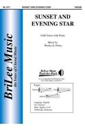 Sunset and Evening Star 