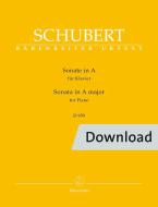 Sonata for Piano in A major D 959 Download