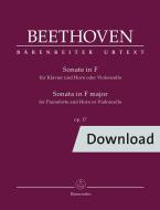 Sonata in F major op. 17 Download