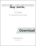 10 Duets for Female Voice and Piano Download