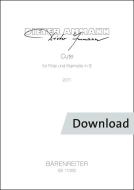 Cute for flute and clarinet in Bb (2011) Download