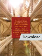 Organ music for Ascension Day, Pentecost and Trinity Download