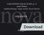 Organova 12: Variations for Piano op. 27 Download