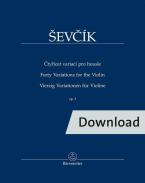 40 Variations for Violin op. 3 Download