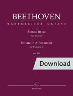 Sonata in A flat op. 110 Download