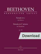 Sonata in C minor op. 111 Download