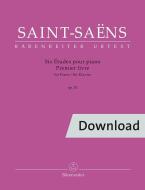 Six Études for piano op. 52 Download