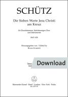 The Seven Words of Jesus Christ on the Cross SWV 478 Download