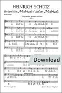 Italian Madrigals No. 1 and 2 (SWV 1 and 2) Download