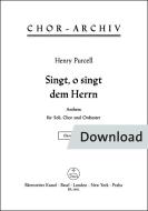 Sing, O sing to the Lord Download