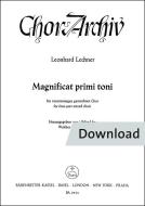 Magnificat primi toni 