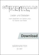 Songs and ballads based on poems by Federicio Garcia Lorca Download