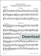 Second suite based on dances from Leopold Mozart's music book for Wolfgang 