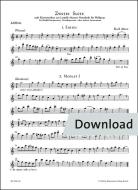 Second suite based on dances from Leopold Mozart's music book for Wolfgang 