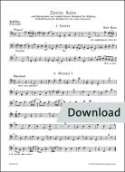 Second suite based on dances from Leopold Mozart's music book for Wolfgang 