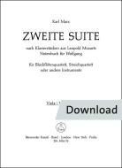 Second suite based on dances from Leopold Mozart's music book for Wolfgang 