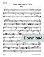 Concerto grosso in F major op. 6/9 HWV 327 Download