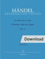 O come, let us sing HWV 253 Download