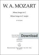 Missa longa in C major KV 262 (246a) Download
