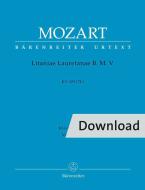Litaniae Lauretanae in B flat major KV 109 (74e) Download