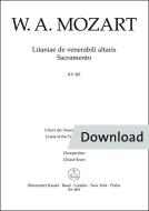 Litaniae de venerabili altaris Sacramento in E flat major KV 243 Download