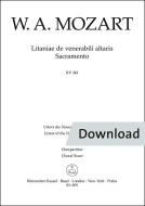 Litaniae de venerabili altaris Sacramento in E flat major KV 243 Download