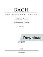 St. Matthew Passion BWV 244 Download